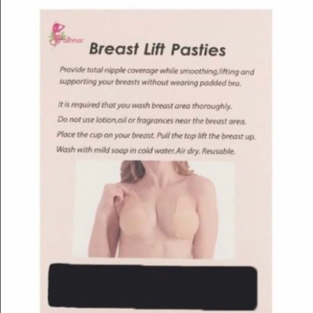 ‼️ Breast Lift Pasties Nipple Covers Sticky Bra - Picture 4 of 7